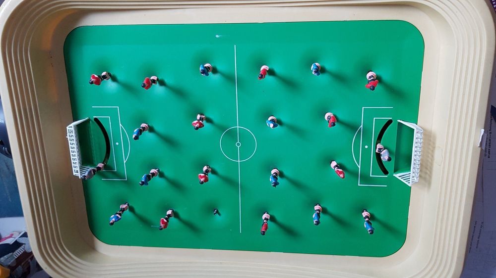 Jeu Vintage Tipp-Kick Football - Complet, Occasion, Idéal Pour Collectionneurs