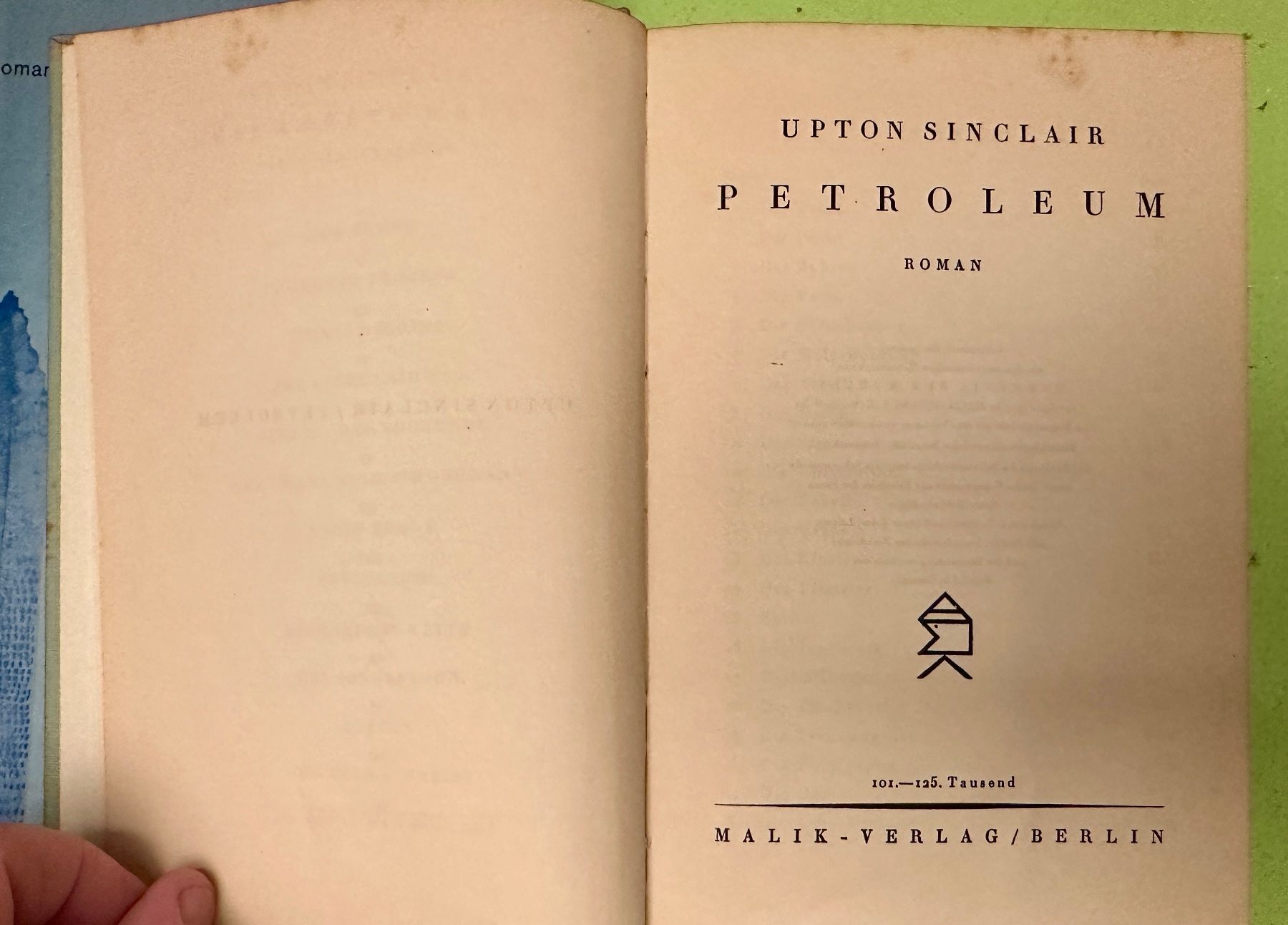 Libri: Upton Sinclair: Bücherpaket 5 Bde. – Usato da Zürich venduto da allp 4