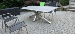 Gartentisch mit Keramikplatte 210x100cm