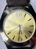 Montre Quartz unisexe, cadran doré - Vintage chic! (50