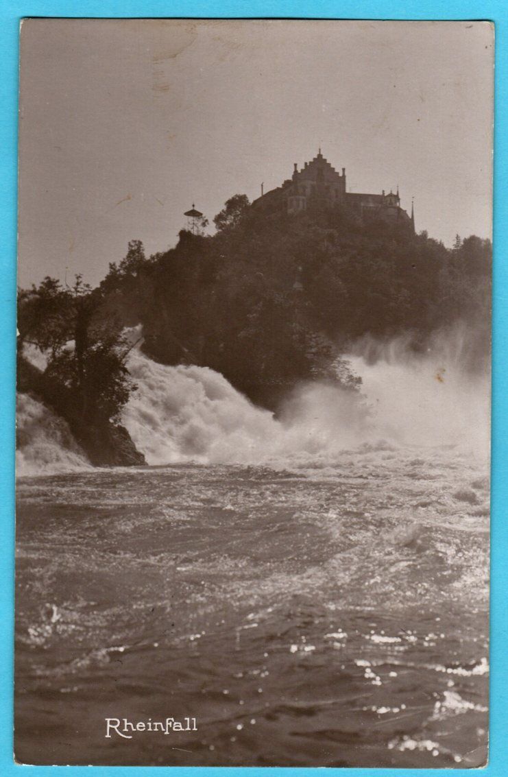 Ansichtskarten: Rheinfall ca 1920 – Gebraucht aus Zürich von Sion2006