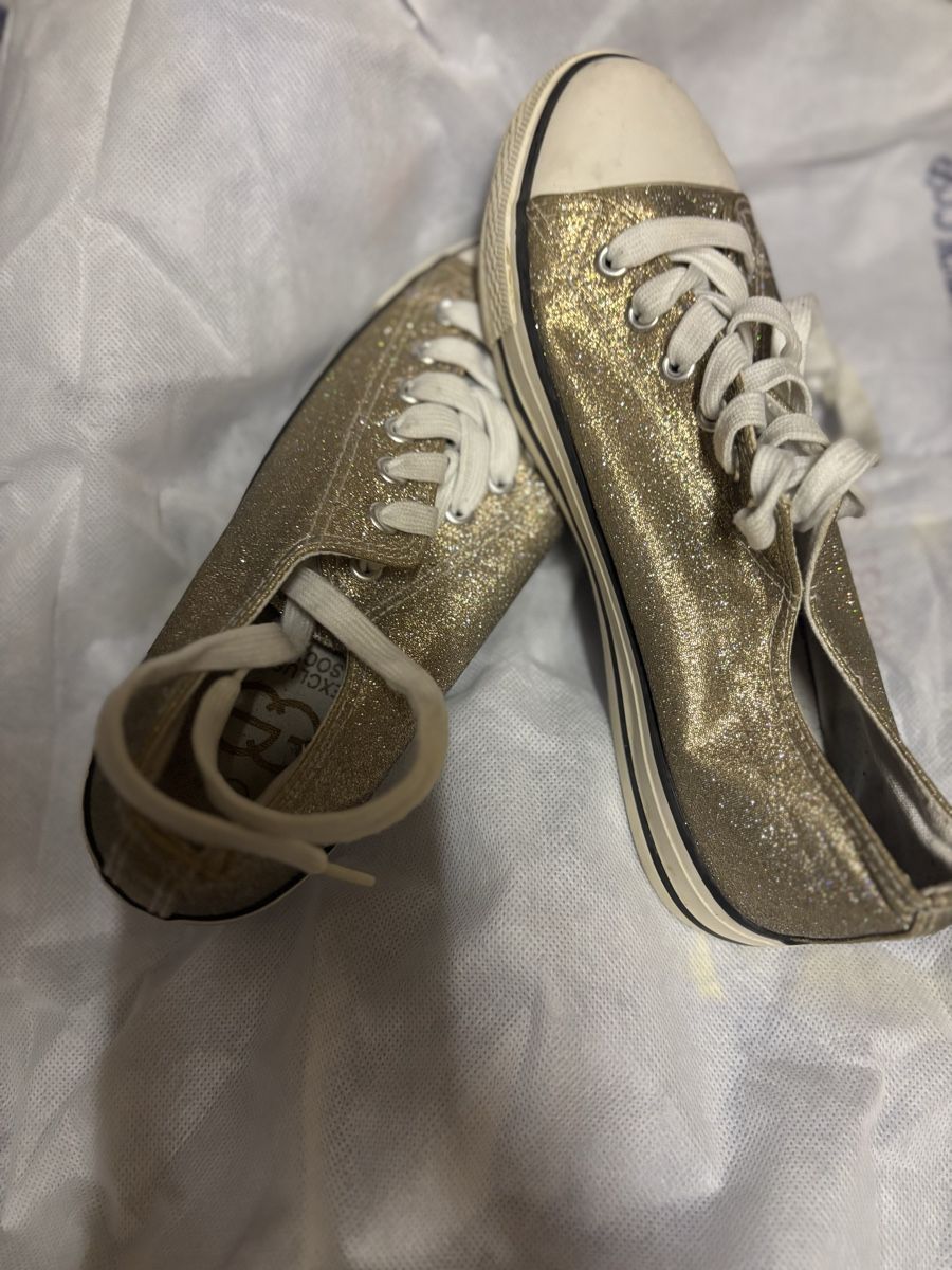 Scarpe da donna: Glitzer Sneakers, Grösse 40 – Usato da St. Gallen venduto da Katha95