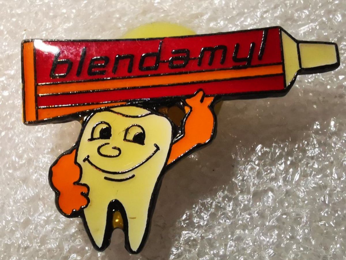 Placchette & Badge: Ansteckpin 7: Blend-a-myl – Usato da Oppligen venduto da Pin-Fall-Shop