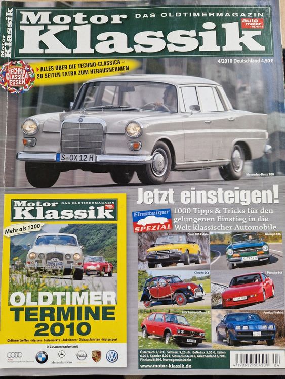 Mercedes W110 Porsche 924/944 Lotus Esprit Saab 900 Cabi