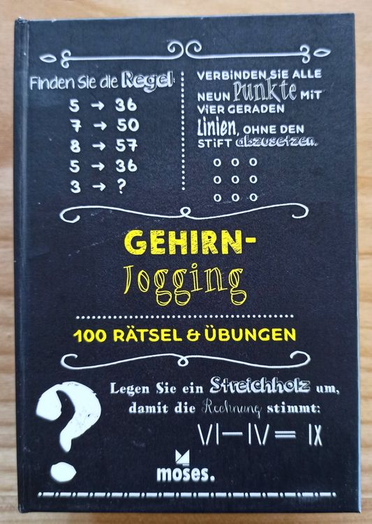 Gehirnjogging, 100 Rätsel & Übungen | Kaufen Auf Ricardo