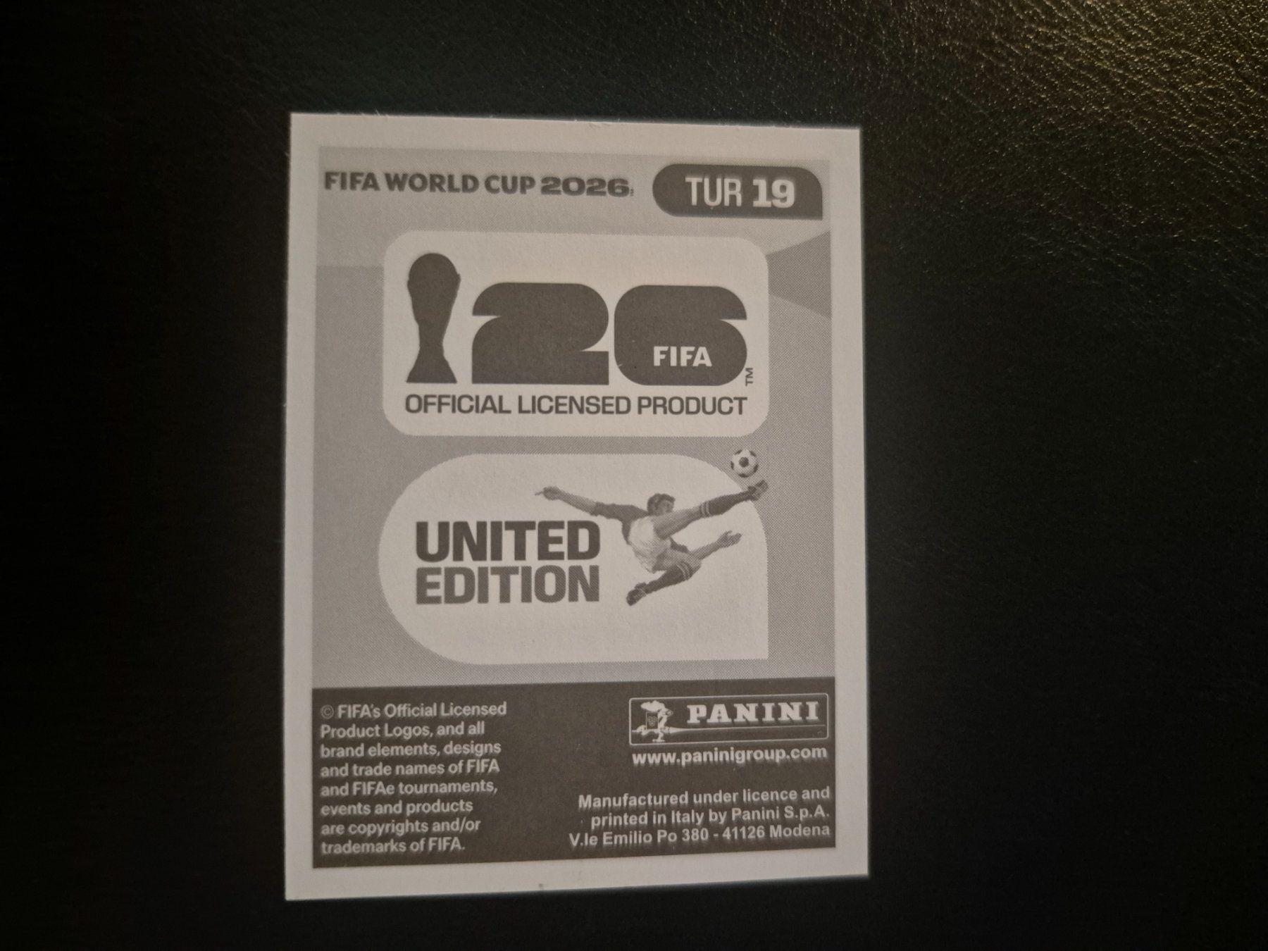 Panini Carte collezionabili: Panini WM 26 TUR 19 – Nuovo (secondo la descrizione) da Rorschacherberg venduto da AJ3108 1