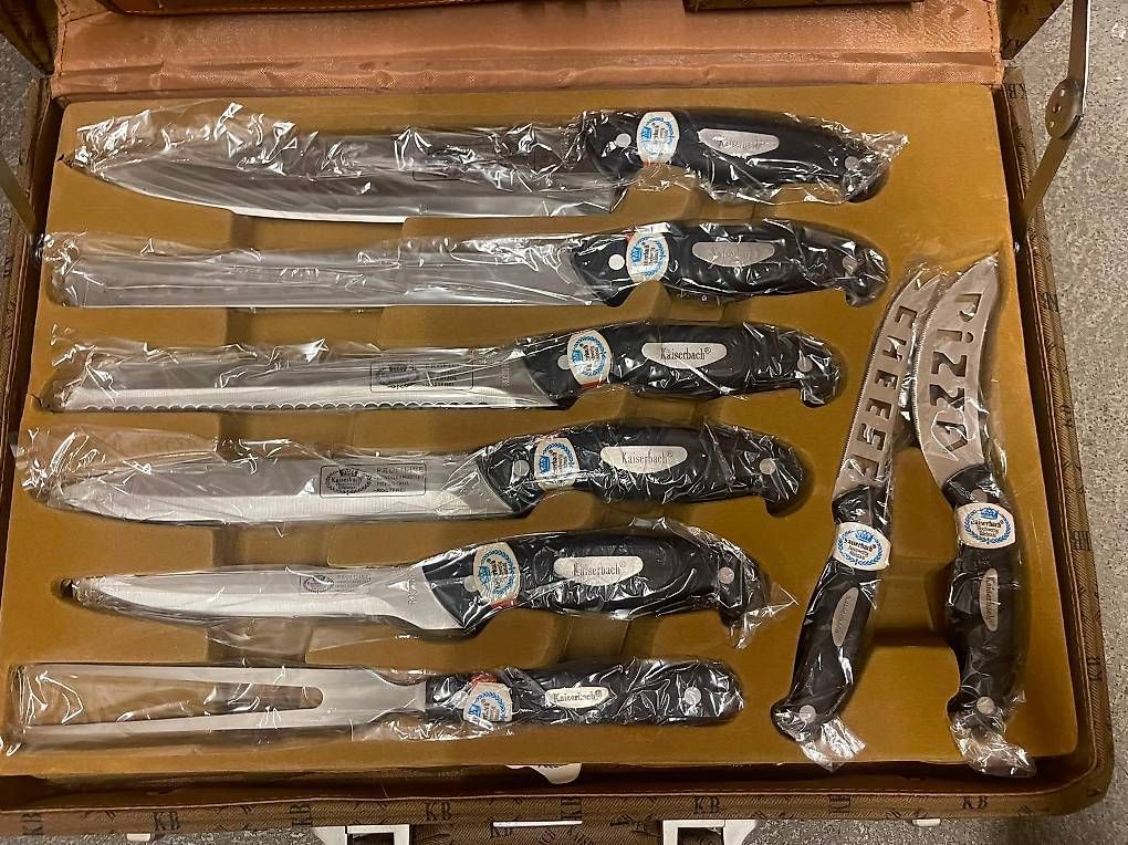Baukästen: Kaiserbach set coltelli 24 pezzi NUOVO con valigetta – Neu und originalverpackt aus Vacallo von pat_tf7h 2