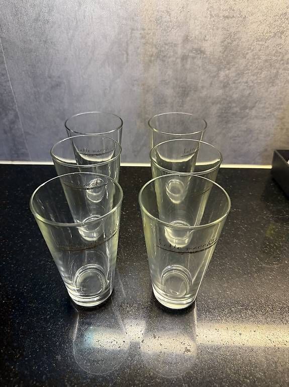 Bicchieri: 6x Wmf Latte Macchiato Trinkgläset  – Usato da Winterthur venduto da fij_f65r