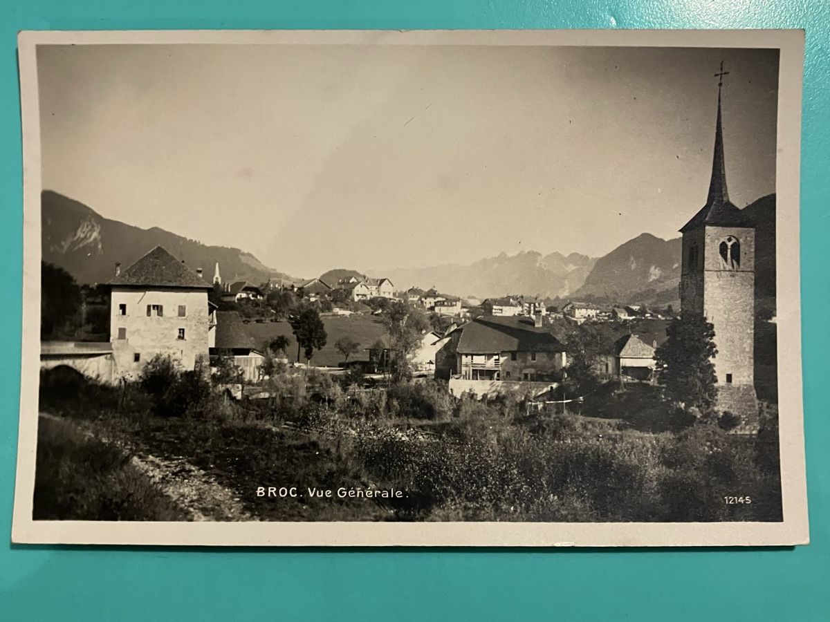 Cartes postales: 3 Ansichtskarten Broc Vue Générale und Dent de Broc – D'occasion à Bauma par Baumer71 4