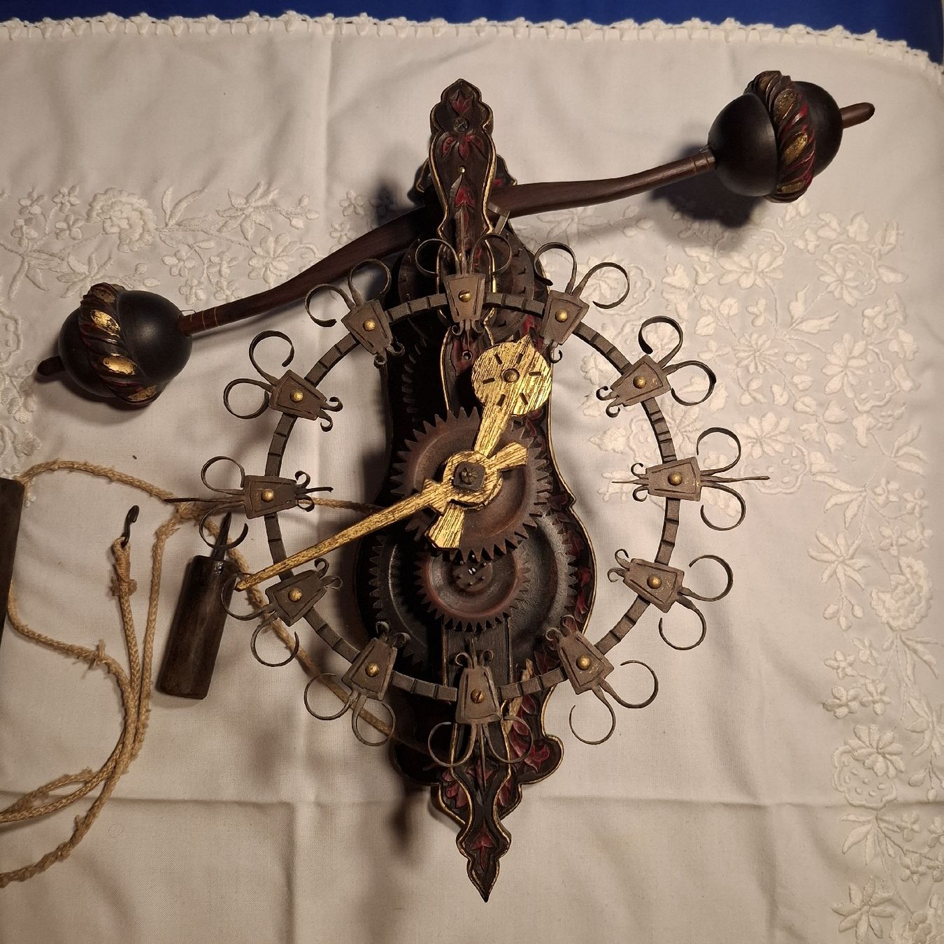 Orologi da terra & Orologi da parete: Antike Schwerkraft Uhr – Usato da Nürensdorf venduto da DANG3REUX 8