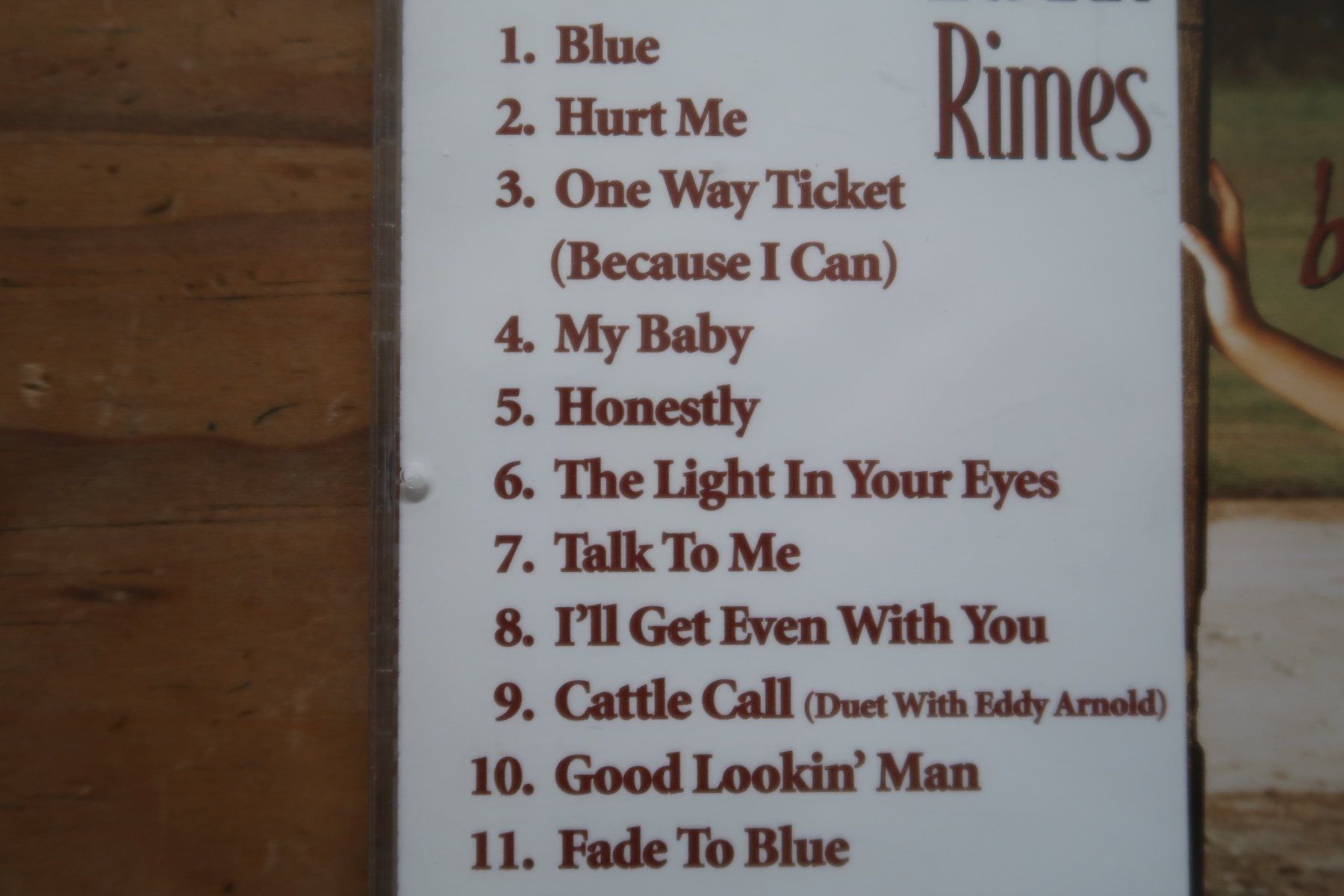 CD: LeANN RIMES - BLUE - CD – Usato da Basel venduto da Patiscat 2