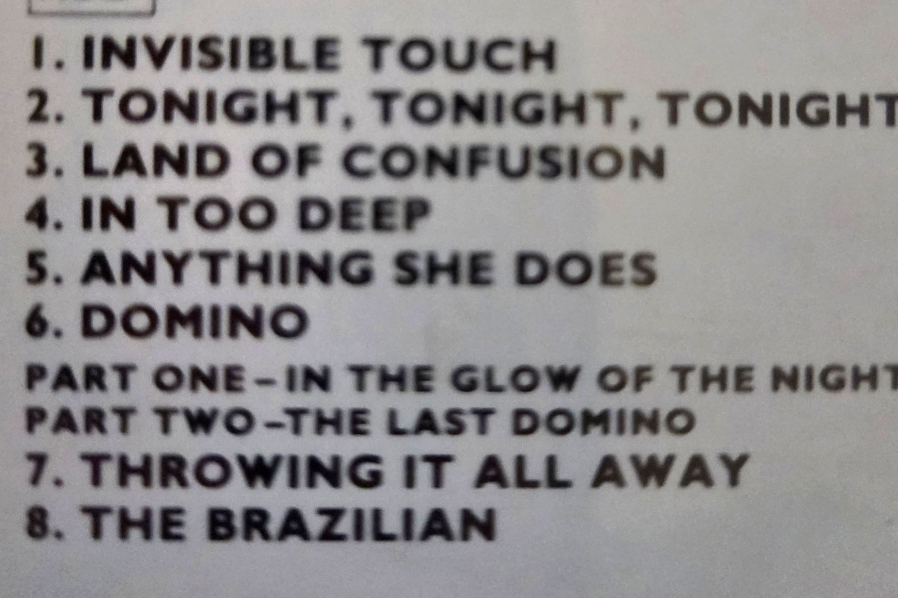 CDs: Genesis – Invisible Touch CD – Gebraucht aus Winterthur von raymen74 3