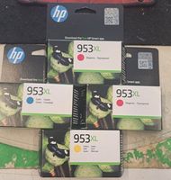 lot de 4 cartouches 953XL 2x magenta 1 x jaune 1 x cyan