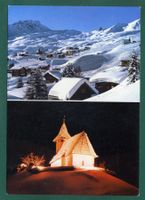 Inner-Arosa, 1988, Bergkirchli, 2 Ansichten, gelaufen