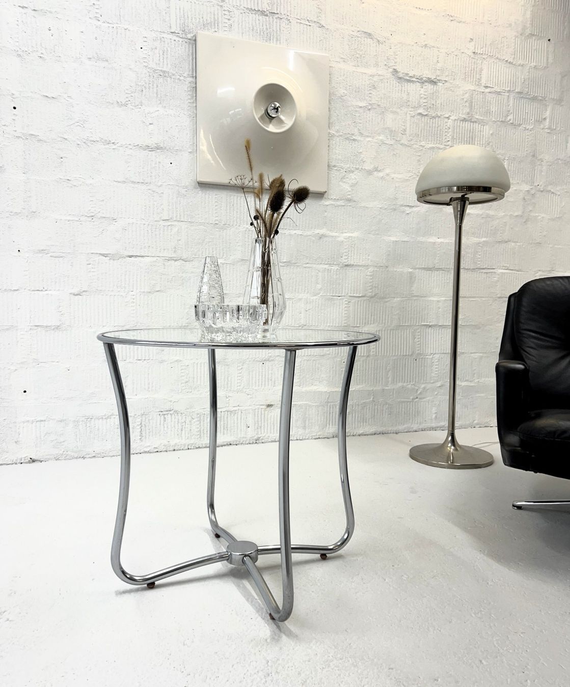 Tische: Bauhaus Chrom-Coffeetable I 50er Jahre – Gebraucht aus Walzenhausen von stilvollwohnen 1