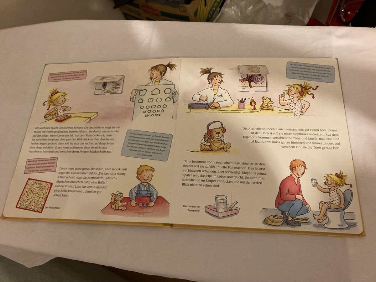 Libri: Conny beim Kinderarzt Buch – Usato da Kesswil venduto da Branca-01 4