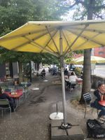 2 Stück Sonnenschirme mit Ständer 