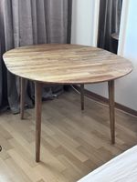 Esstisch AmburWOOD mit Ausziehfunktion, Massivholz Eiche