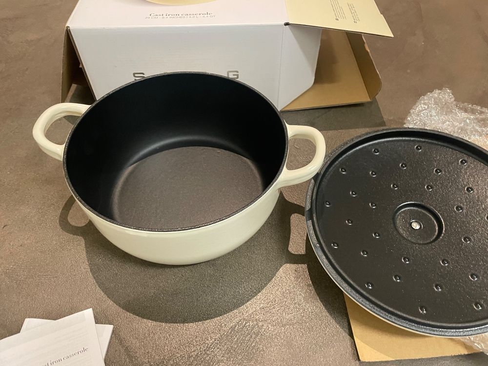 Smeg Gusseisen Topf 12 Cm