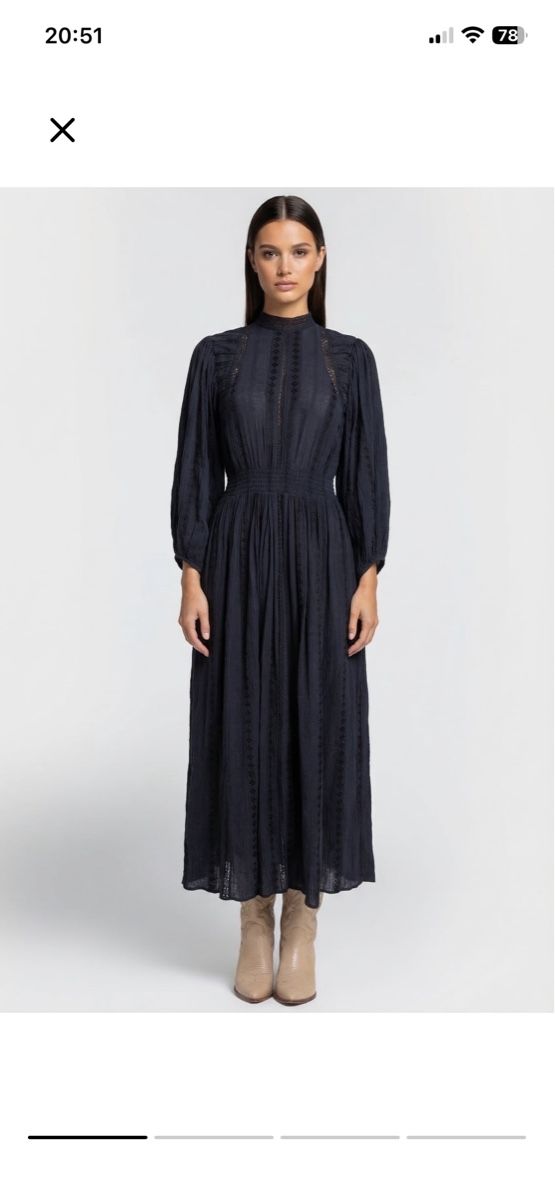 Isabel Marant Vestiti: Isabel Marant Kleid blau-schwarz neu – Nuovo e nell'imballaggio originale da Dittingen venduto da nje_9nlt 8