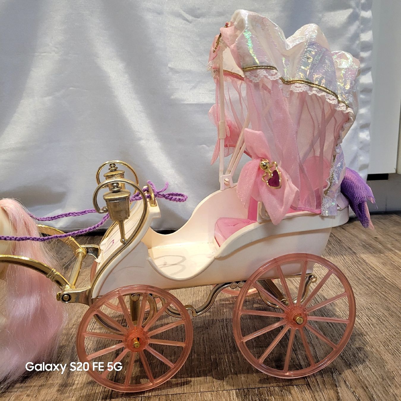 Giocattoli: Barbie Pferd Zauberherzchen mit Kutsche – Usato da Niederbuchsiten venduto da klengyel 8