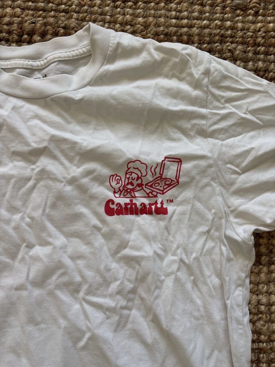 Carhartt T-shirt: Carhartt T-Shirt Pizza Design – Usato da Tägerwilen venduto da vivlara 1