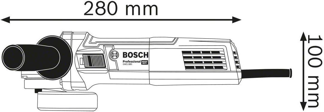 Bosch Smerigliatrici & Lucidatrici: Bosch Professional Winkelschleifer GWS 880 – Nuovo e nell'imballaggio originale da Nuglar venduto da SaleRitter 1