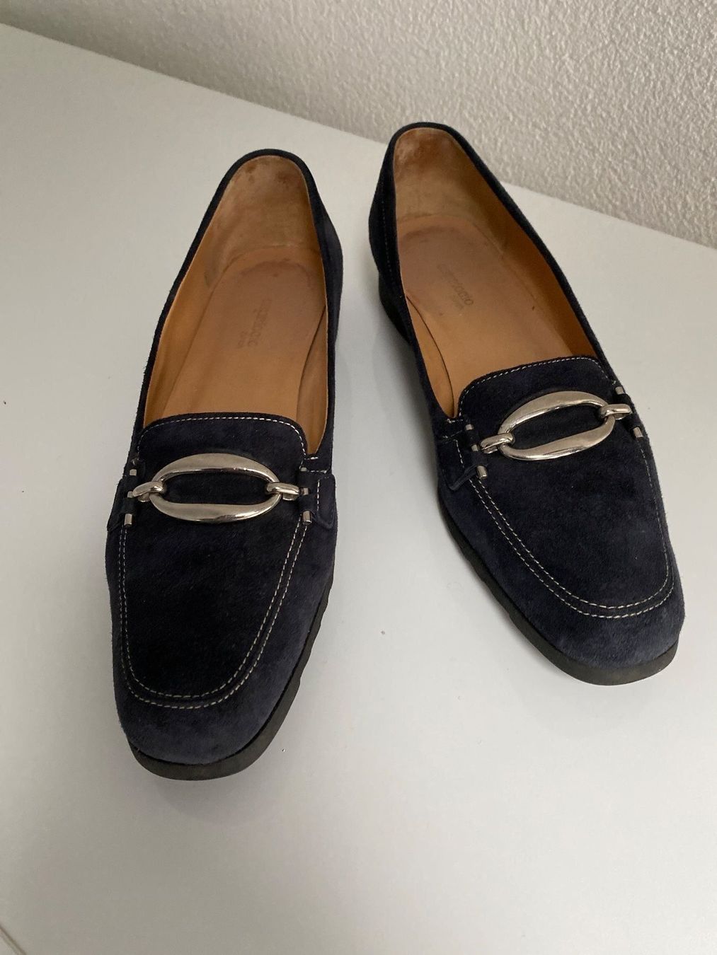 Scarpe da donna: Wildlederschuhe blau Gr. 40, Gummisohle – Usato da Zürich venduto da DidierTG 7