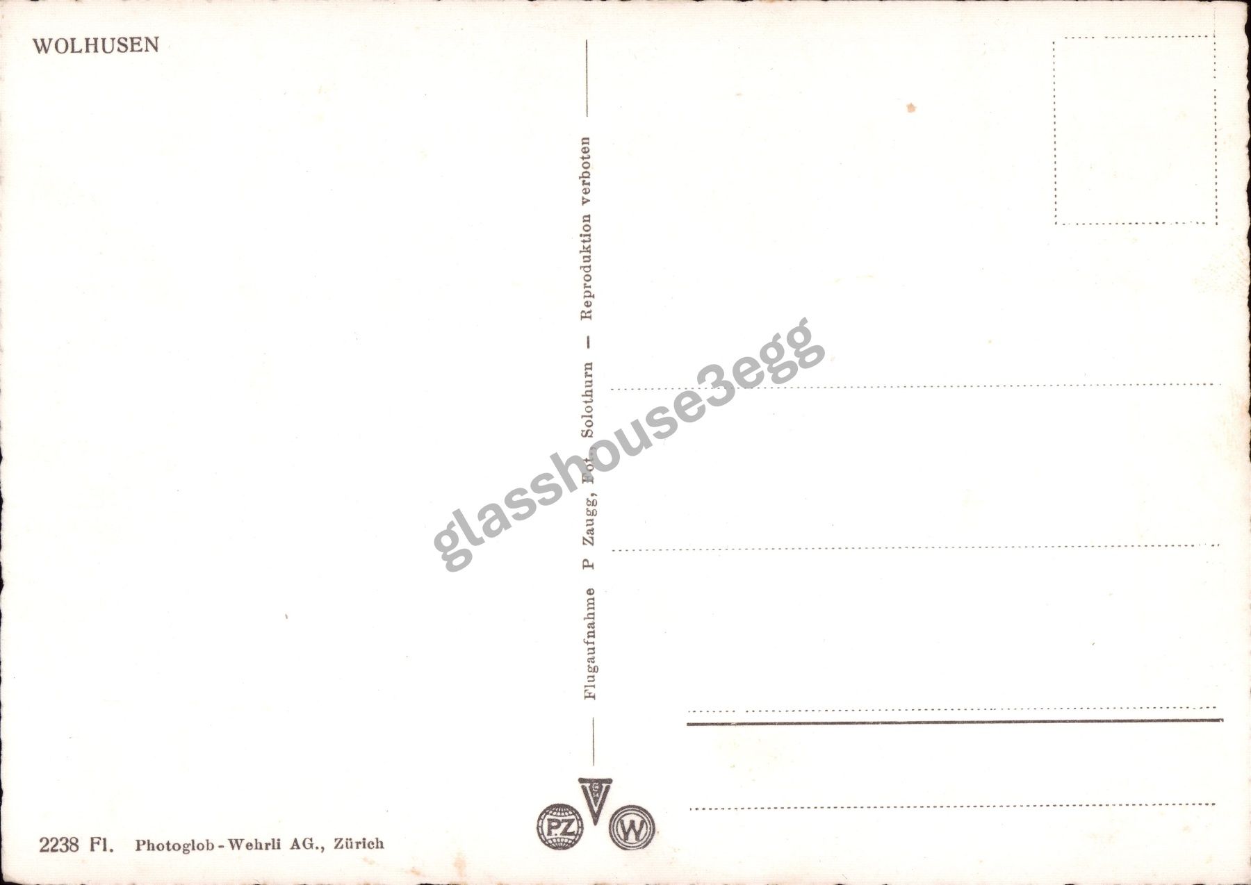 Cartoline postali: AK Wolhusen – Usato da Eggersriet venduto da glasshouse3egg 1
