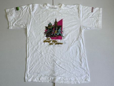Vintage 1993 T-Shirt Bern GrandPrix  doppel Print Gr. XL Neu