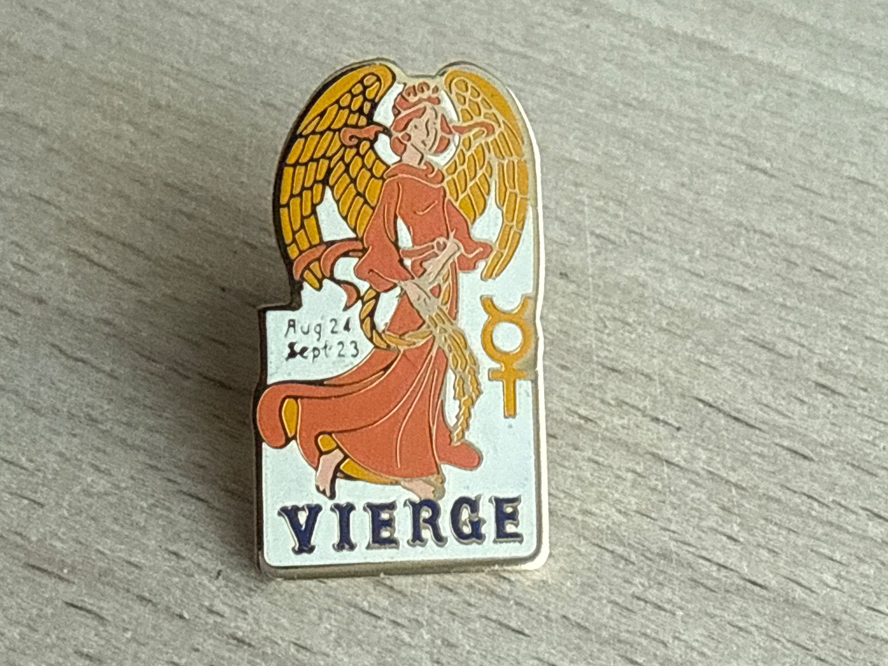 Placchette & Badge: Pin VIERGE – Usato da Glattbrugg venduto da Schweigmatt
