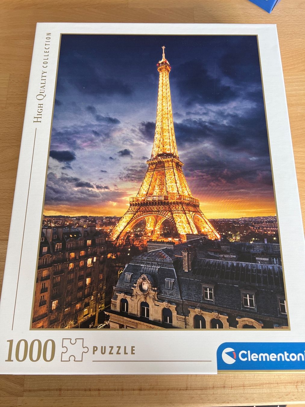 Puzzles: Eiffelturm Puzzle 1000 teile – Gebraucht aus Visperterminen von Nikky1008