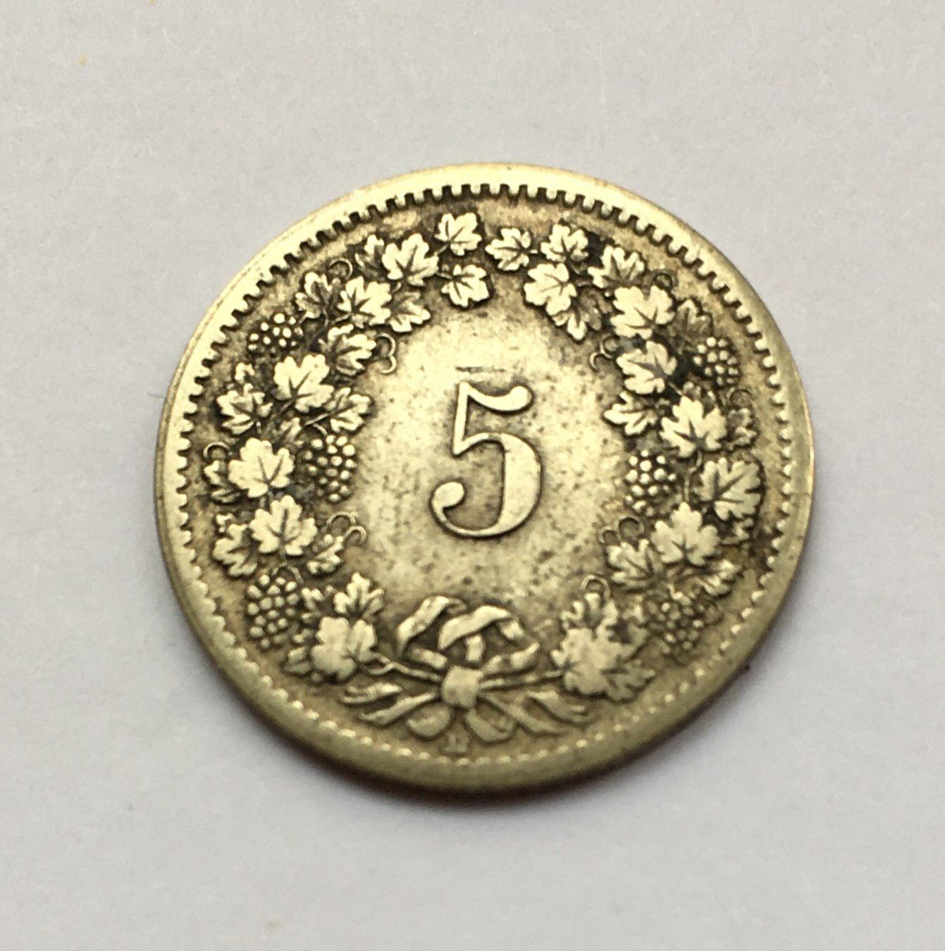 Tutti le monete: 1850 5 Rappen ss+ – Usato da Kirchberg SG venduto da Helveticus00 2