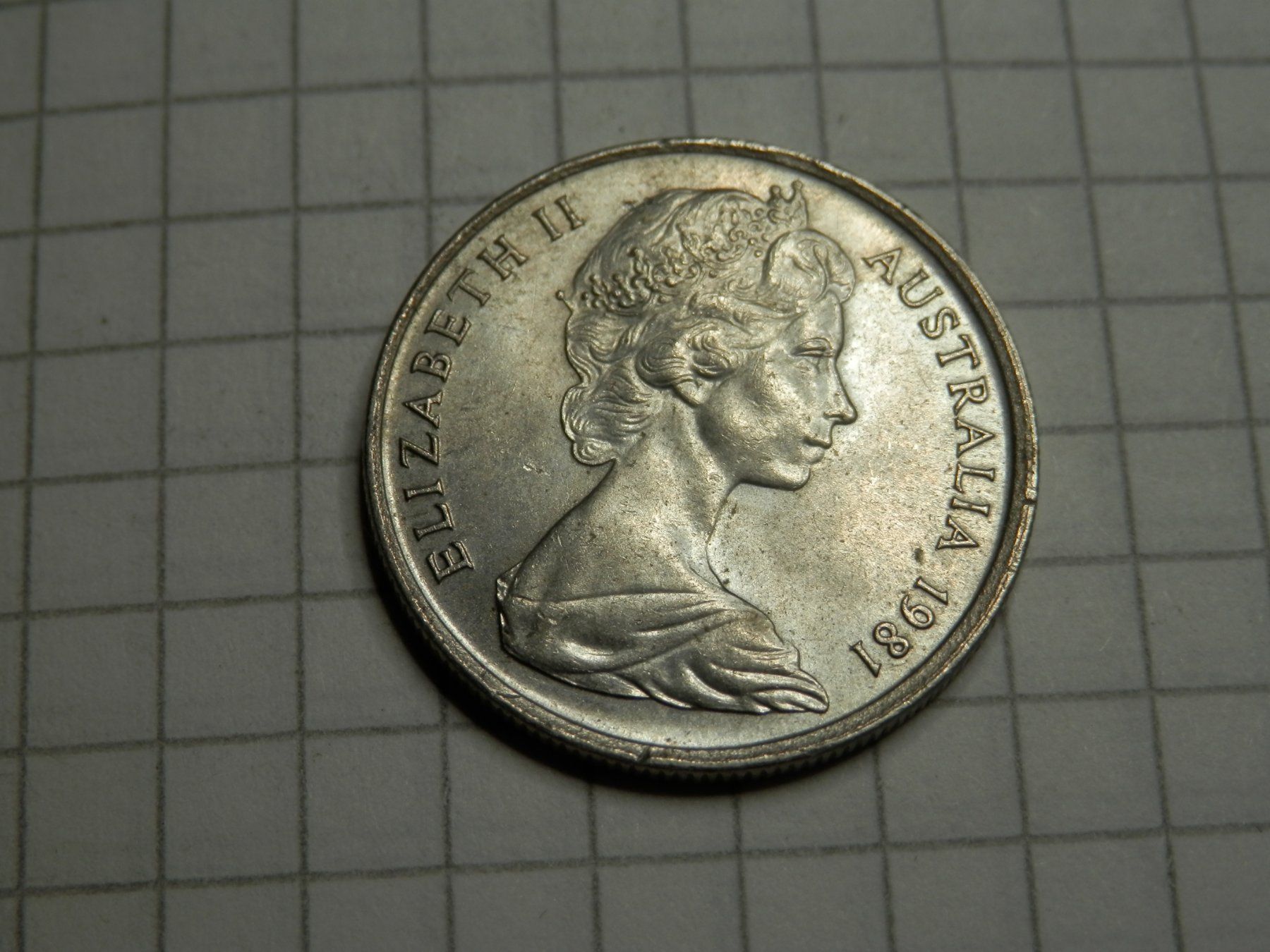 Tutti le monete: Australien 5 Cent, 1981 – Usato da Weiach venduto da weiach81