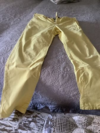 Herren Chino Hose PT01 gelb Grösse 48 guter Zustand