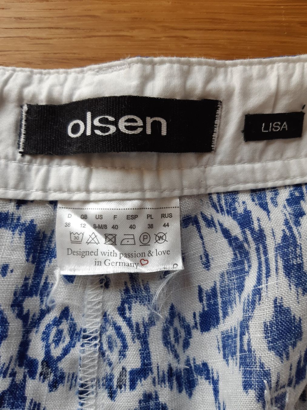 Pantaloni: Leinenhose Gr. 38 von Olsen – Nuovo (secondo la descrizione) da Thierachern venduto da Shila99 6