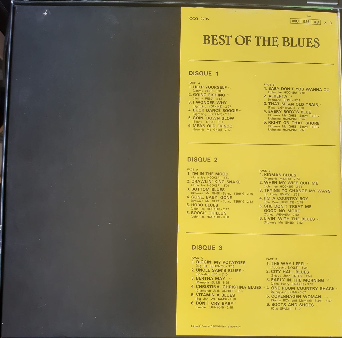 Schallplatten: Best of the Blues 3 LP Sampler – Gebraucht aus Frick von kyb_yq8h 1