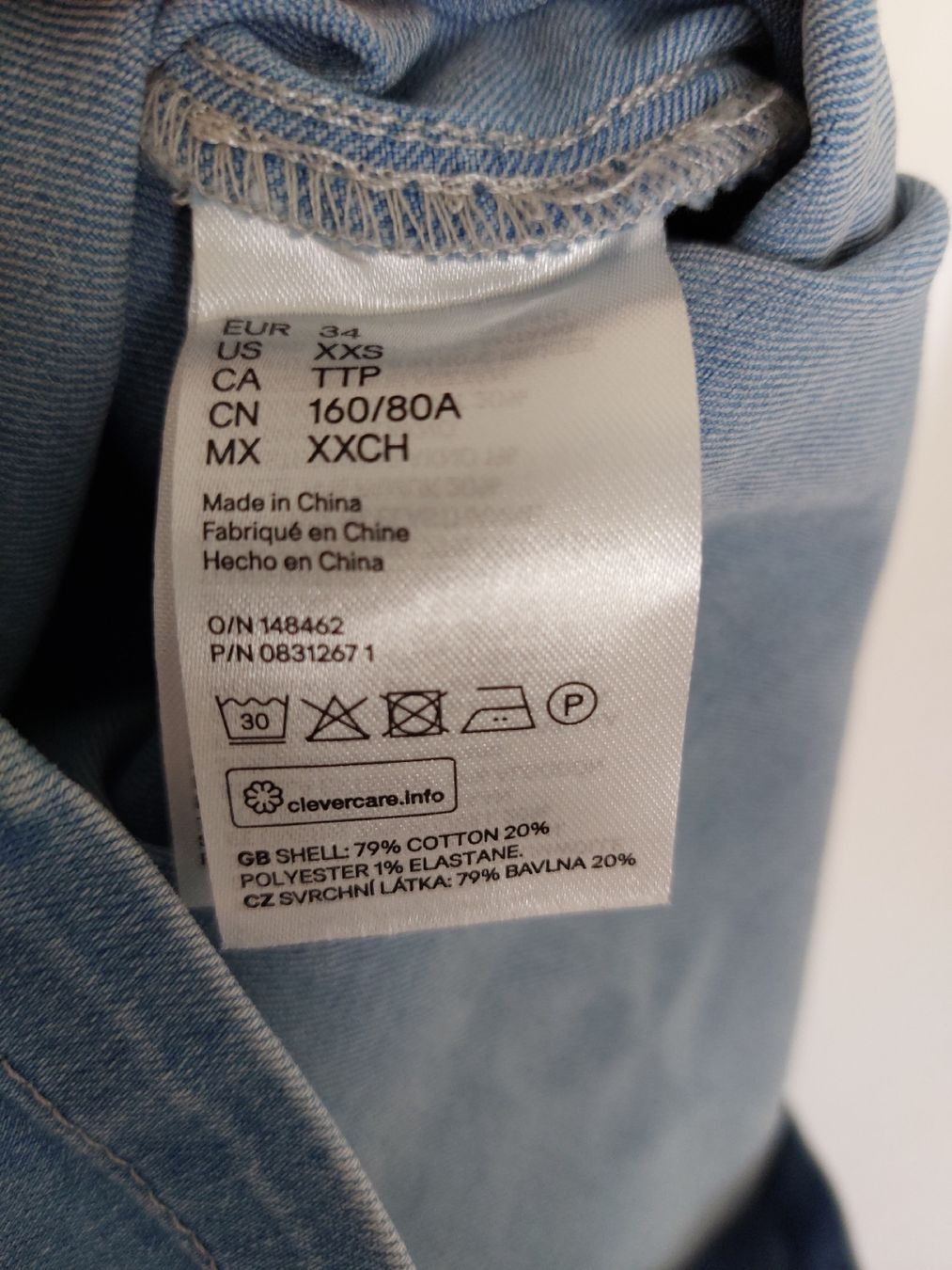 H&M Vestiti: Robe en jeans H&M Divided 34 – Usato da Lausanne venduto da claire1401 2