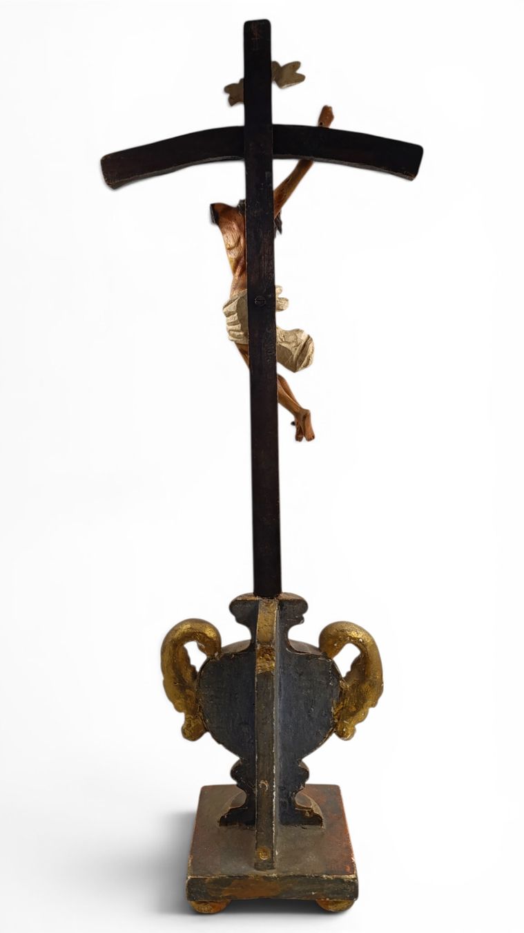 Sculture & Statue: Grosser antiker Barock-Kruzifix   – Usato da Hochfelden venduto da Relict 6