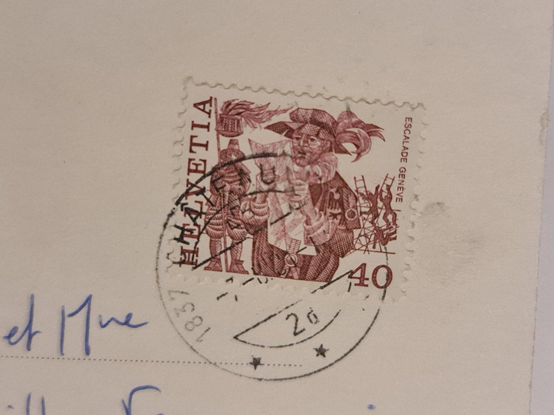 Ansichtskarten: Ansichtskarte Château-d'Oex VD Schweiz – Gebraucht aus Dintikon von Vexi 2