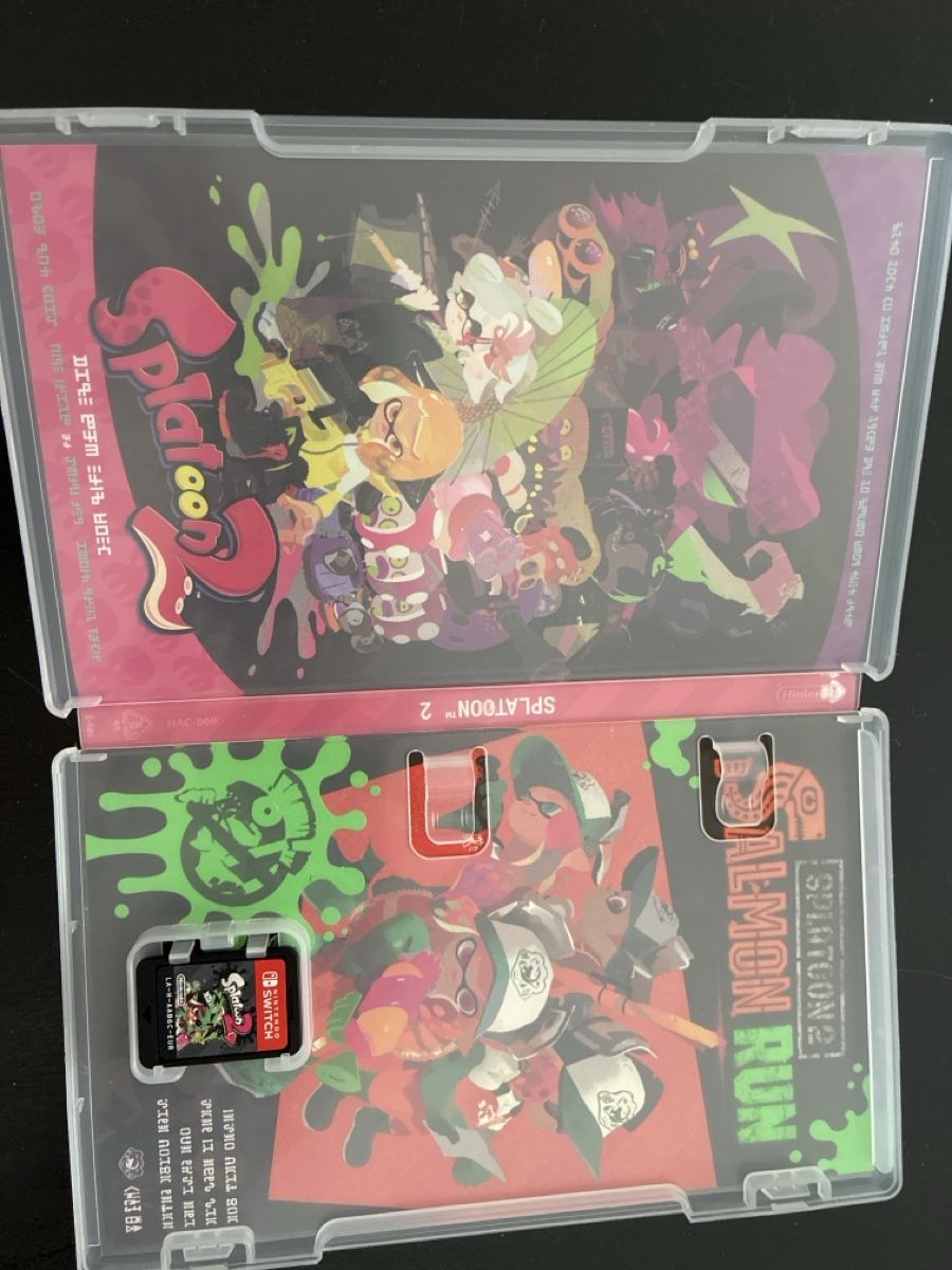 Nintendo Spiele: Splatoon 2 mit Hülle – Gebraucht aus Zürich von banane70 1