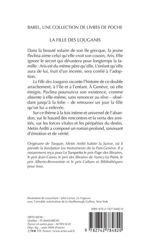 Bücher: La Fille des Louganis – Gebraucht aus Neuchâtel von Dualseele 1