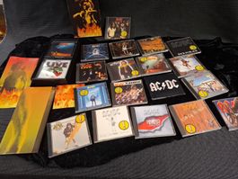 AC/DC CD Sammlung - Back in Black, Highway etc.