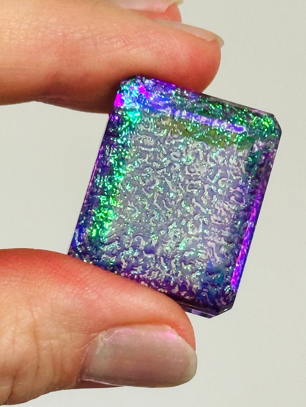 Pietre preziose: Emerald Cut Loose Gemstone – Nuovo e nell'imballaggio originale da Genève venduto da AWWA 1