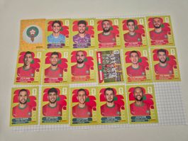 WM Panini Sticker 2026 Team Marokko