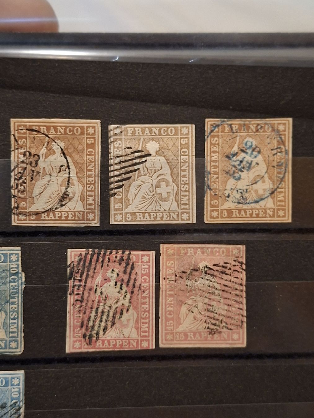 Tutti i francobolli: Strubel Lot 10Stk. Div. – Usato da Balgach venduto da SIMEON27 2