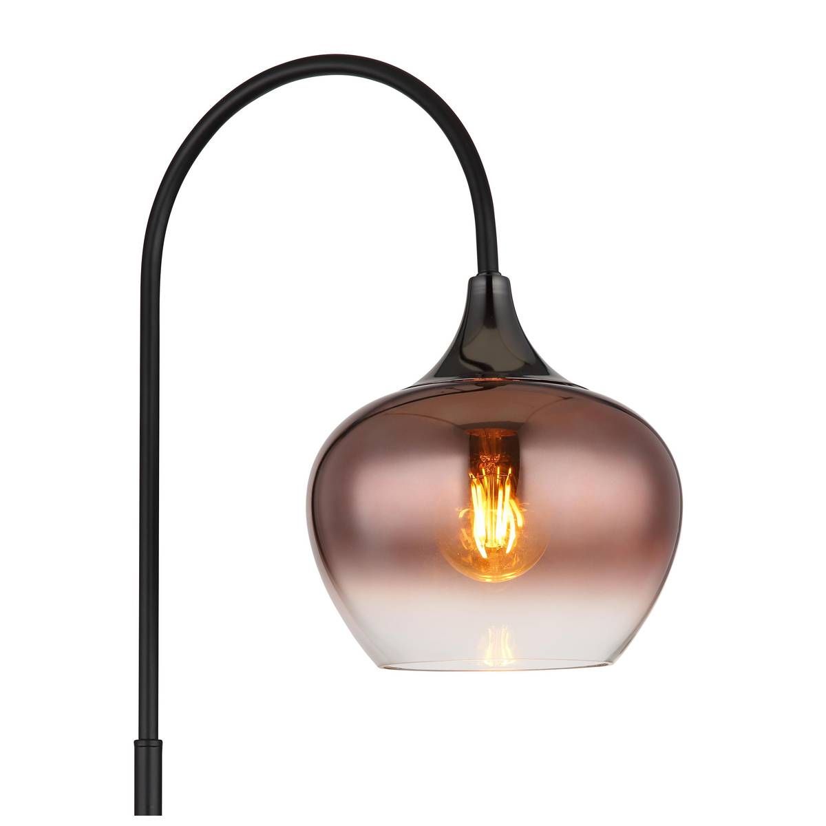 Lampen: Stehleuchte, Glas, Kupfer, 150 cm Höhe – Neu (gemäss Beschreibung) aus Kreuzlingen von Smart-Light 4
