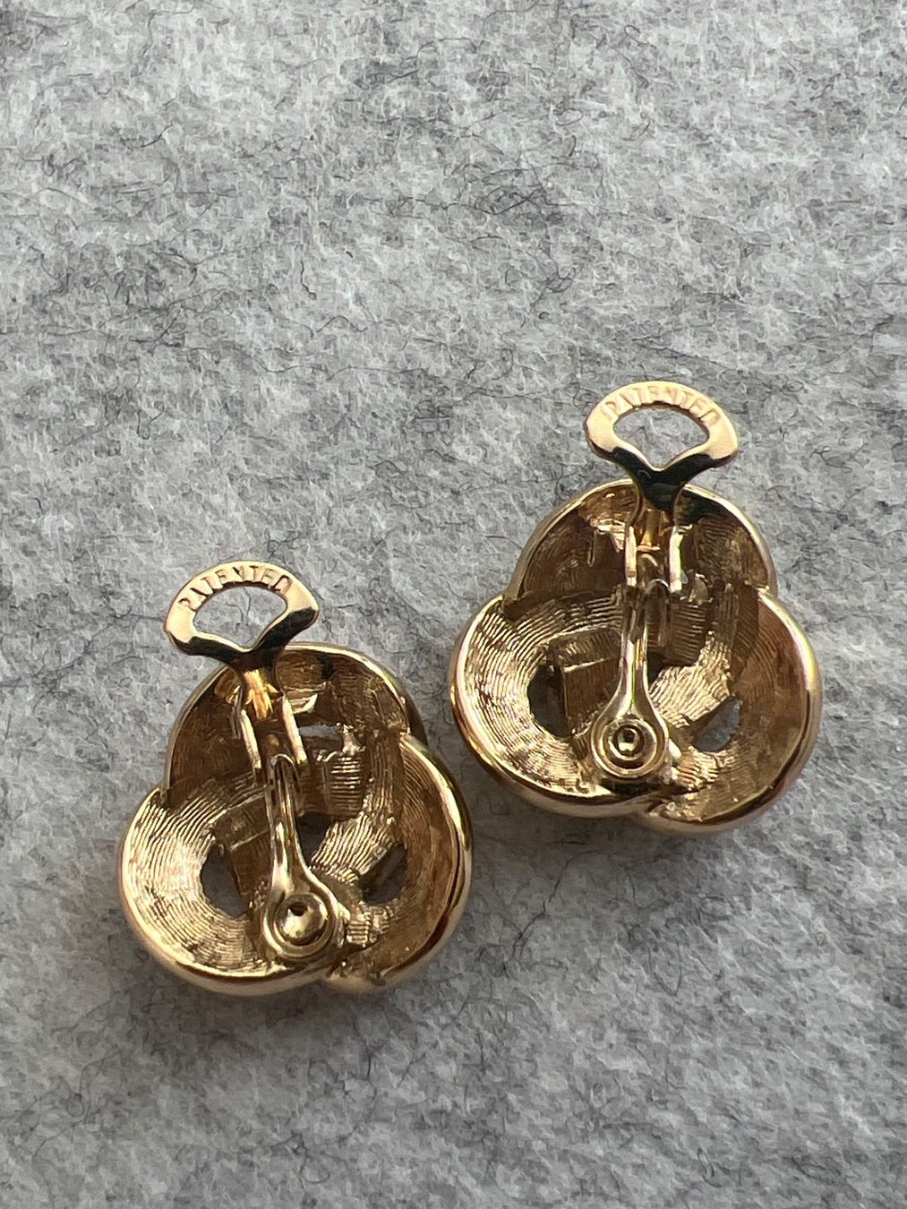 Orecchini pendenti & Orecchini a lobo: vintage Ohrclips im Knoten-Design – Usato da Uznach venduto da Ya_x7x6 2