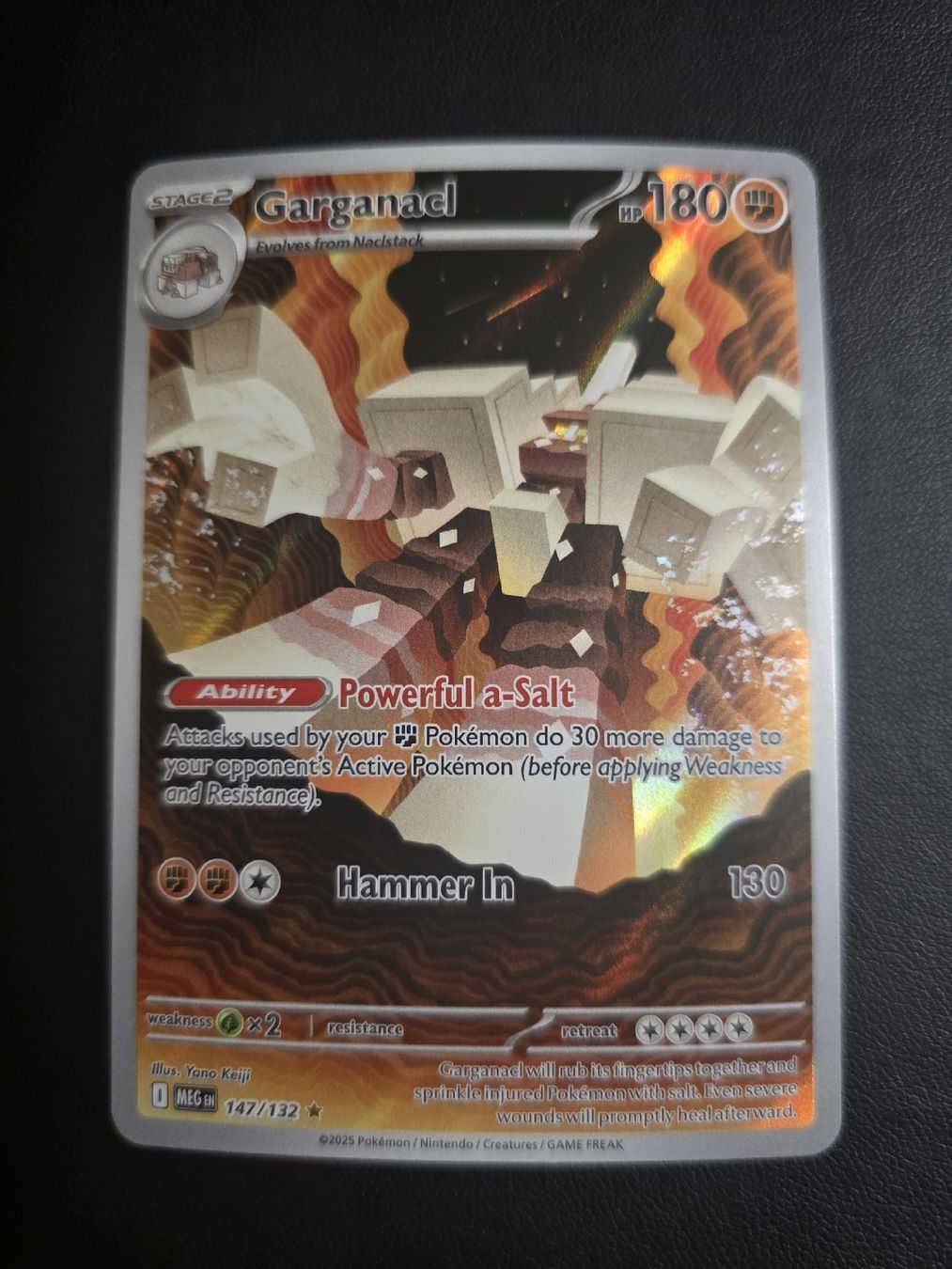 Pokémon Sammelbilder & Trading cards: Carte Pokémon Garganacl 147/132 – Neu (gemäss Beschreibung) aus Cointrin von PokeAku