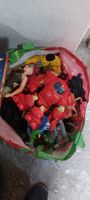 Action figures and Playmobil figures